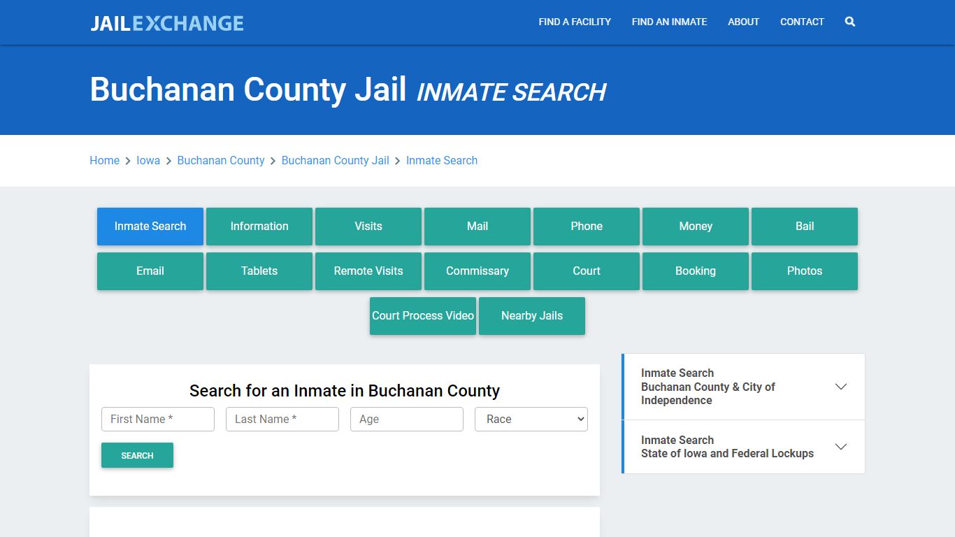 Buchanan County Jail, IA Inmate Search: Roster & Mugshots - Jail Exchange