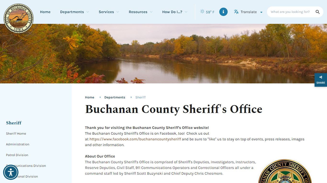 Buchanan County Sheriff's Office - Iowa